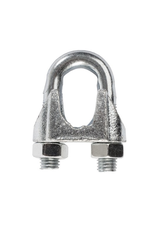 Зажим канатный TOR ф=32 мм DIN 741 (L) Зажим канатный TOR ф=32 мм DIN 741 (L)