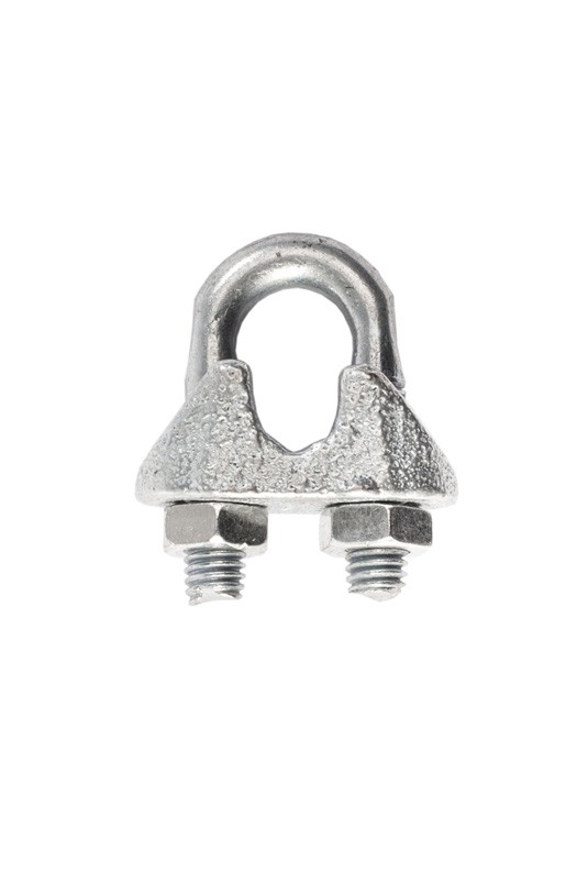 Зажим канатный TOR ф=5 мм DIN 741 (Q) Зажим канатный TOR ф=5 мм DIN 741 (Q)