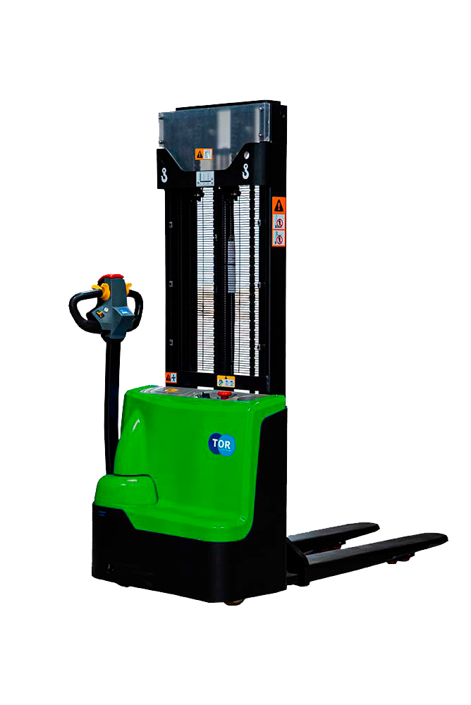 Штабелер самоходный 1,5 т 3,0 м TOR WS15H-3000SC PRO Li-ion 24/100 В/Ач контроль скорости подъема