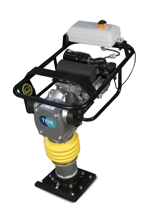 Вибротрамбовка 70 кг, 10кН (Honda) чугунный корпус TOR HCR-80B#