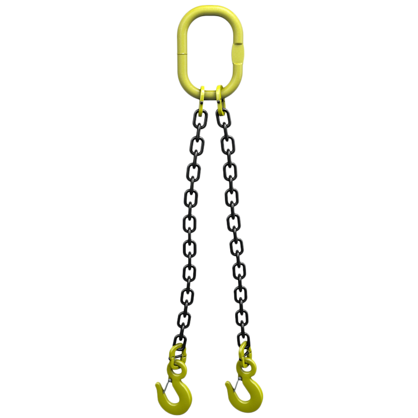 Строп цепной TOR 2СЦ г/п 11,2 т 6,0 м с самозакрывающимися крюками Строп цепной TOR 2СЦ г/п 11,2 т 6,0 м с самозакрывающимися крюками