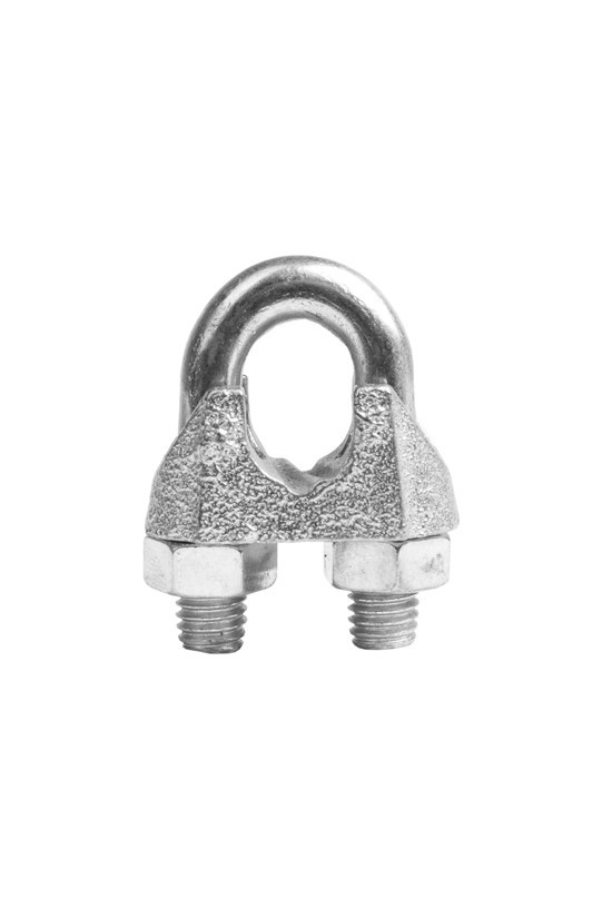 Зажим канатный TOR ф=14 мм DIN 741 (Q) Зажим канатный TOR ф=14 мм DIN 741 (Q)