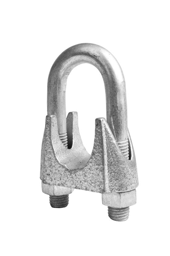 Зажим канатный TOR ф=34 мм DIN 741 (Q) Зажим канатный TOR ф=34 мм DIN 741 (Q)