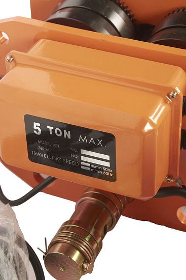 Таль электрическая цепная TOR HHBBSL05-02 5 т 6 м УСВ