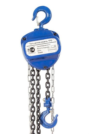 Таль ручная шестеренная TOR ТРШ C 1,5ТХ6М (серия G)