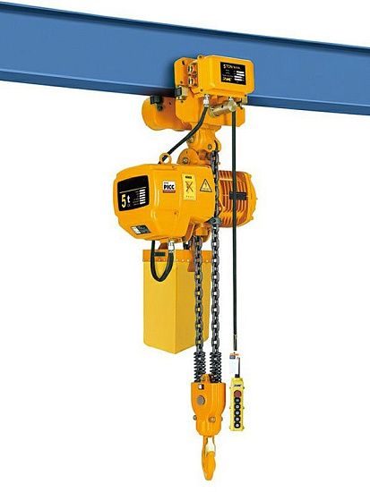 Таль электрическая цепная TOR ТЭЦП (HHBD05-02T) 5,0 т 24 м 380В (серия G)