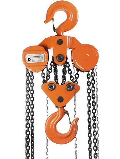 Таль ручная шестеренная TOR ТРШ C 20ТХ3М PRO (для тяжелых работ)