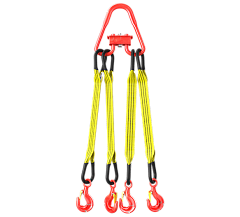 Строп текстильный TOR 4СТ 6,3 т 19,5 м 90 мм