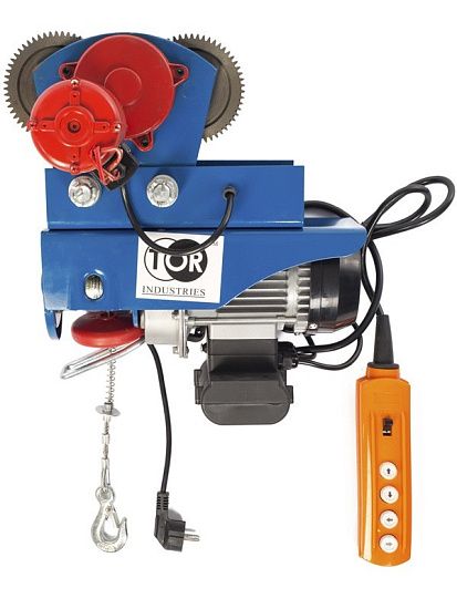 С ТЕЛЕЖКОЙ таль электрическая TOR PA 400/800 кг 20/10 м (серия N)