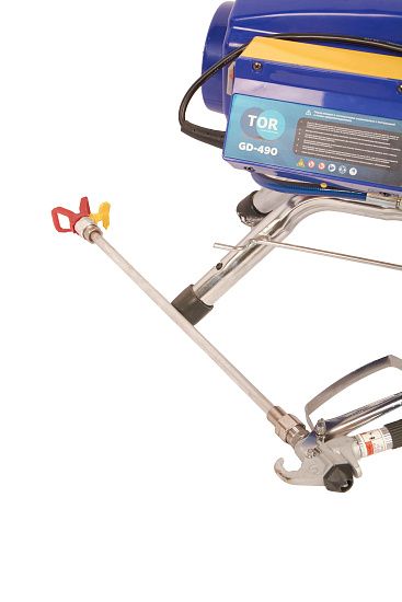 Окрасочный аппарат поршневой 20 бар, 2,2 кВт, 220 В  TOR GD-490