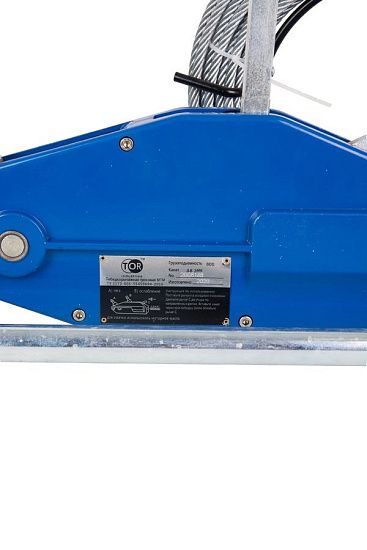 Лебедка рычажная тросовая TOR МТМ 800 0,8 т L=20м