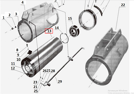 Барабан для талей электрических CD1 5,0 т 6 м