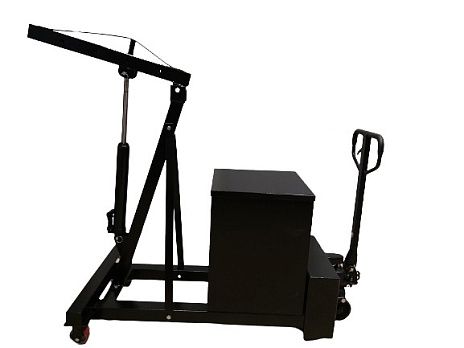 Кран гидравлический c противовесом Гусек TOR 0,55 т h подъема 380–2660 мм