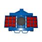 Роликовая платформа поворотная TOR X18 г/п 18 т (с ручкой)