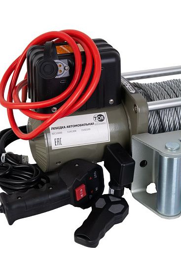 Лебедка автомобильная TOR ЛА SEC13000 г/п 5897 кг 28 м 12V