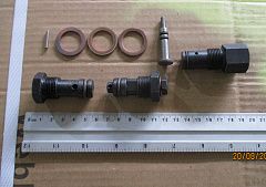 Набор клапанов в сборе (Клапан обратный,предохранительный,сброса давл-я)\Valves assembly MS Набор клапанов в сборе (Клапан обратный,предохранительный,сброса давл-я)\Valves assembly MS