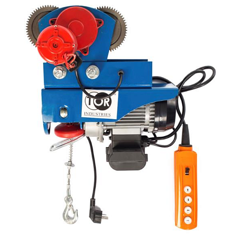 С ТЕЛЕЖКОЙ таль электрическая TOR PA 400/800 кг 20/10 м (серия N)