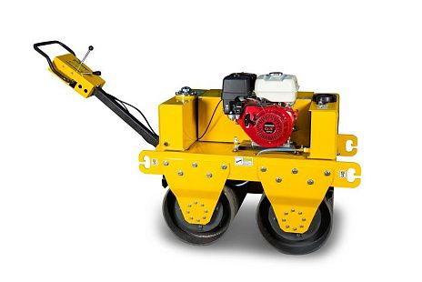 Виброкаток двухвальцовый TOR R550 бензиновый (Honda)