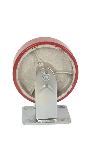Колесо большегрузное неповоротное FCp 63 150 мм полиуретановое (F)